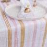 CHEMIN DE TABLE SWEETY CAMEL, RISE ET BLUSH 28 CM X 5M  CHEMIN DE TABLE SWEETY CAMEL, RISE ET BLUSH 28 CM X 5M