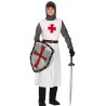 DEGUISEMENT CHEVALIER TEMPELIER BLANC CROIX ROUGE TAILLE 14-16 ANS DEGUISEMENT CHEVALIER TEMPELIER BLANC CROIX ROUGE TAILLE 14-16 ANS