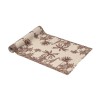 CHEMIN DE TABLE PARFUM D'ORIENT BEIGE ET CHOCOLAT 28 CM X 5 M CHEMIN DE TABLE PARFUM D'ORIENT BEIGE ET CHOCOLAT 28 CM X 5 M