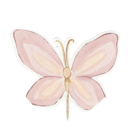 10 SERVIETTES FAIRY WORLD ROSE PASTEL ET LILAS 33 X 33 CM 3 PLIS