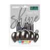 5 BALLONS BIO LATEX  COULEUR SHINY SPACE GREY 33 CM  5 BALLONS BIO LATEX  COULEUR SHINY SPACE GREY 33 CM