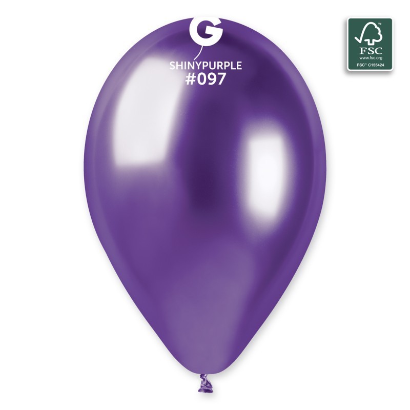 5 BALLONS BIO LATEX  COULEUR SHINY PURPLE VIOLET 33 CM  5 BALLONS BIO LATEX  COULEUR SHINY PURPLE VIOLET 33 CM