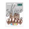 5 BALLONS BIO LATEX  COULEUR SHINY ROSE GOLD 33 CM  5 BALLONS BIO LATEX  COULEUR SHINY ROSE GOLD 33 CM