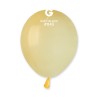 50 BALLONS JAUNE BEBE BABY YELLOW LATEX 13 CM  50 BALLONS JAUNE BEBE BABY YELLOW LATEX 13 CM