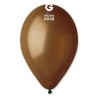 10 BALLONS MARRON BIO LATEX 30CM