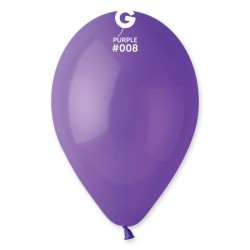 10 BALLONS VIOLET BIO LATEX 30CM