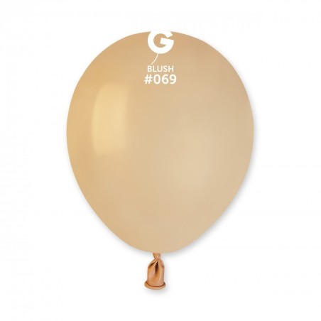 50 BALLONS BLUSH LATEX 13 CM 
