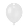 50 BALLONS BLANC PERLE OU NACRE WHITE PEARL BIO LATEX 13 CM 