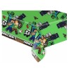 NAPPE PLASTIFIEE  MINECRAFT CAMOUFLAGE 120 X 180 CM NAPPE PLASTIFIEE  MINECRAFT CAMOUFLAGE 120 X 180 CM