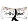 BALLON METALLIQUE DIPLOME CONGRATS GRAD ! 79 CM