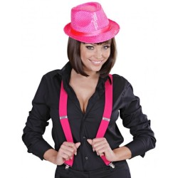 BRETELLE NEON ROSE FLUO 