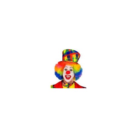 CHAPEAU HAUT DE FORME CLOWN 