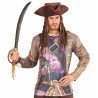 CHAPEAU TRICORNE PIRATE DES CARAIBES AVEC DREAD