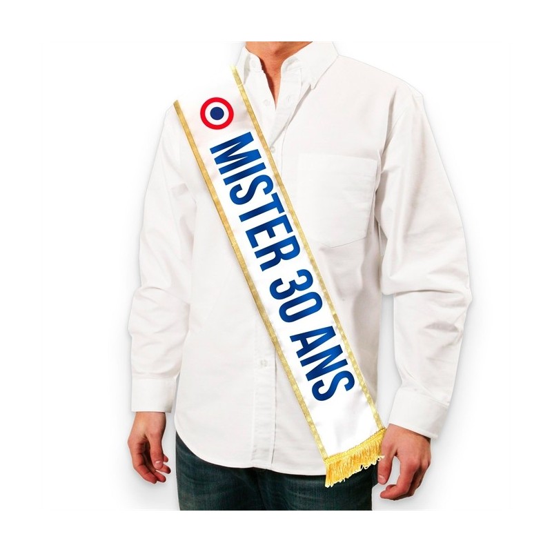 ECHARPE MISTER 30 ANS