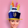 CHAPEAU ANNIVERSAIRE GATEAU 18 ANS  CHAPEAU ANNIVERSAIRE GATEAU 18 ANS