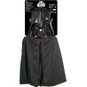 MASQUE DARK VADOR EN PVC + CAPE NOIRE ENFANT