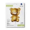 BALLON METALLIQUE OURS BRUN 74 CM  BALLON METALLIQUE OURS BRUN 74 CM