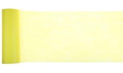 CHEMIN DE TABLE JAUNE 30 CM X 10 METRES