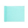 CHEMIN DE TABLE VERT D'EAU OU MENTHE 30 CM X 10 METRES
