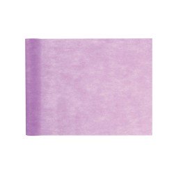 CHEMIN DE TABLE LILAS OU LAVANDE 30 CM X 10 METRES 