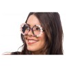 LUNETTES A FLEURS ET STRASS ROSES 14CM X 15CM X 6CM LUNETTES A FLEURS ET STRASS ROSES 14CM X 15CM X 6CM