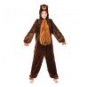 DEGUISEMENT COMBINAISON POILUE OURS BRUN TAILLE 164 CM
