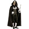 DEGUISEMENT CAPE SATIN NOIRE A CAPUCHE 145 CM DEGUISEMENT CAPE SATIN NOIRE A CAPUCHE 145 CM