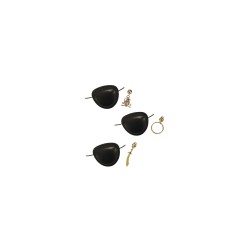 SET PIRATE ( BANDEAU ET BOUCLE D'OREILLE ) MODEL ASSORTIS