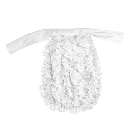 JABOT DENTELLE BLANCHE