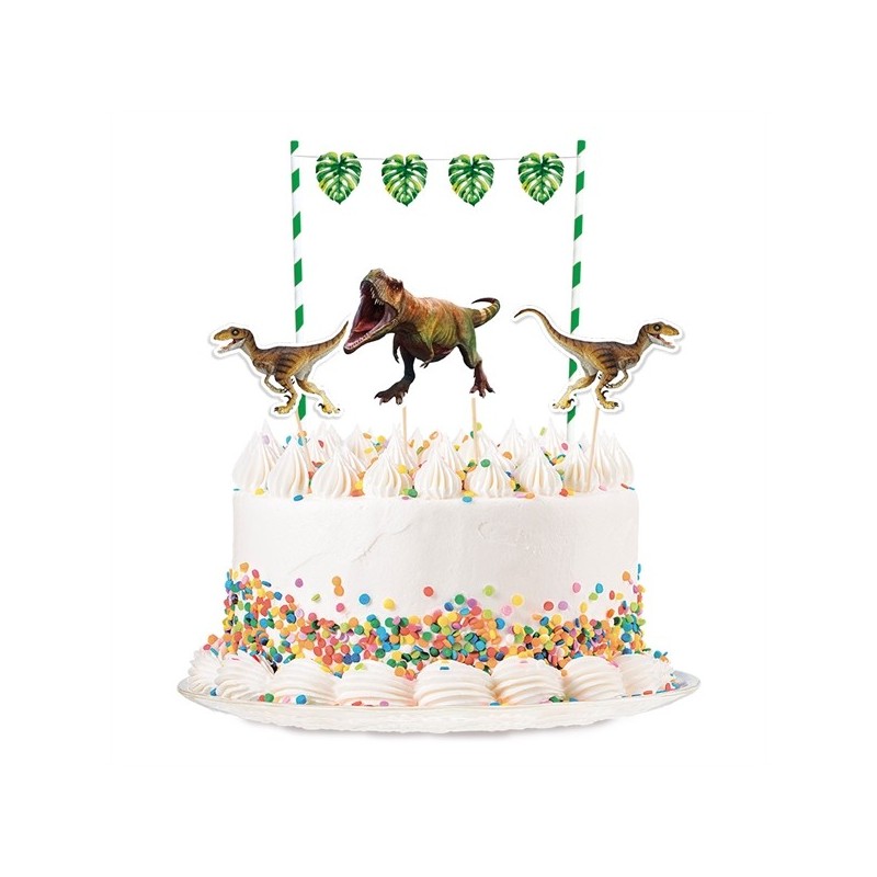 KIT DE DECORATION DE GATEAUX DINOSSAURE T-REX KIT DE DECORATION DE GATEAUX DINOSSAURE T-REX