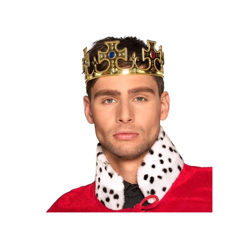 COURONNE DE ROI EN PLASTIQUE REGLABLE COURONNE DE ROI EN PLASTIQUE REGLABLE