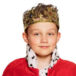 COURONNE DE ROI EN PLASTIQUE REGLABLE