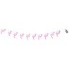 GUIRLANDE LUMINEUSE DE 10 LEDS DE FLAMANT ROSE 140 CM 