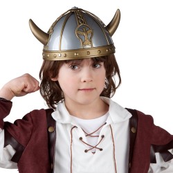 CASQUE VIKING ENFANT JORD  OU GROS GAULOIS ( PETITES CORNES)