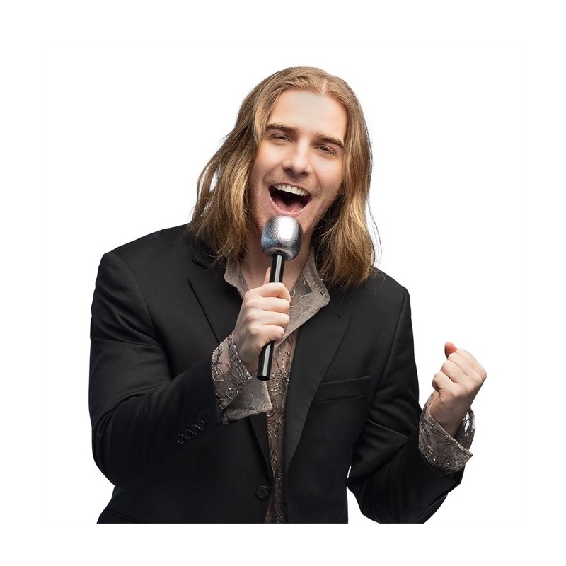 MICROPHONE ARGENT  MICROPHONE ARGENT