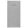 12 SERVIETTES PORTE COUVERT ETERNITY AIRLAID ARGENT 40 X 40 CM 12 SERVIETTES PORTE COUVERT ETERNITY AIRLAID ARGENT 40 X 40 CM