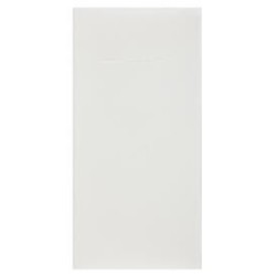 12 SERVIETTES PORTE COUVERT ETERNITY AIRLAID BLANC 40 X 40 CM