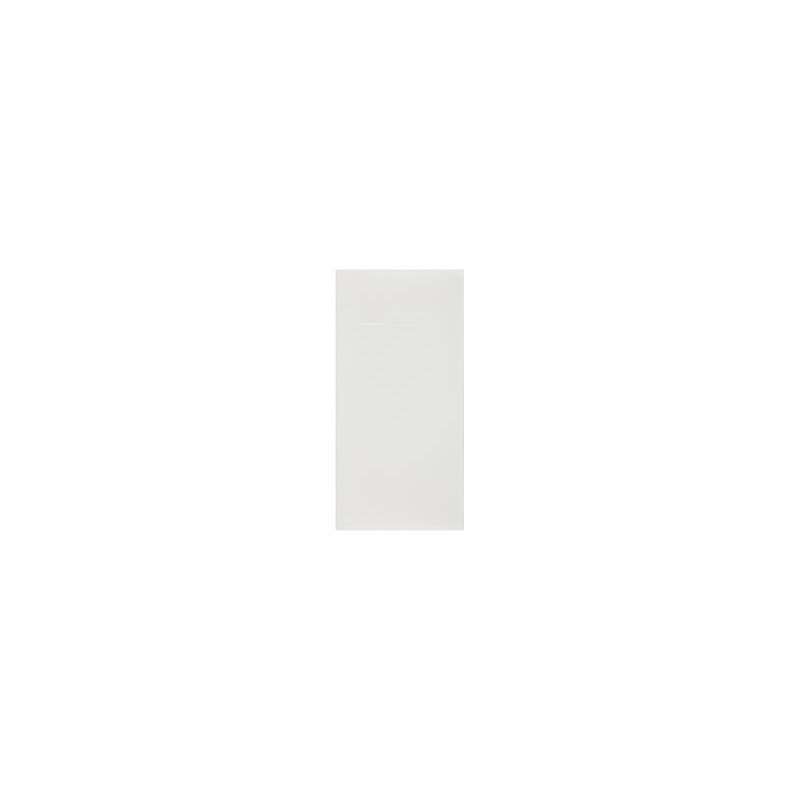 12 SERVIETTES PORTE COUVERT ETERNITY AIRLAID BLANC 40 X 40 CM