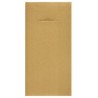 12 SERVIETTES PORTE COUVERT ETERNITY AIRLAID OR 40 X 40 CM 12 SERVIETTES PORTE COUVERT ETERNITY AIRLAID OR 40 X 40 CM