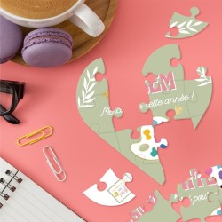 PUZZLE AFFECTIF EN COEUR ATSEM MERCI POUR CETTE ANNEE!