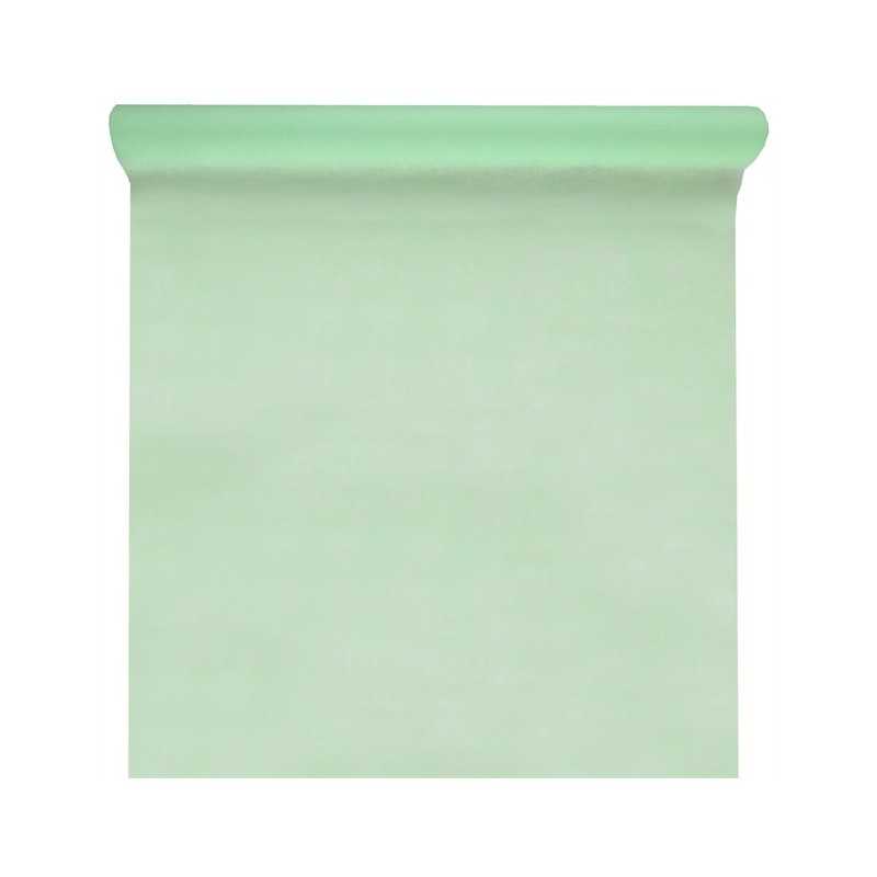 NAPPE SPUNBOND 60G/ M2 VERT D'EAU OU MENTHE EN ROULEAU 1,20 M X 10 M