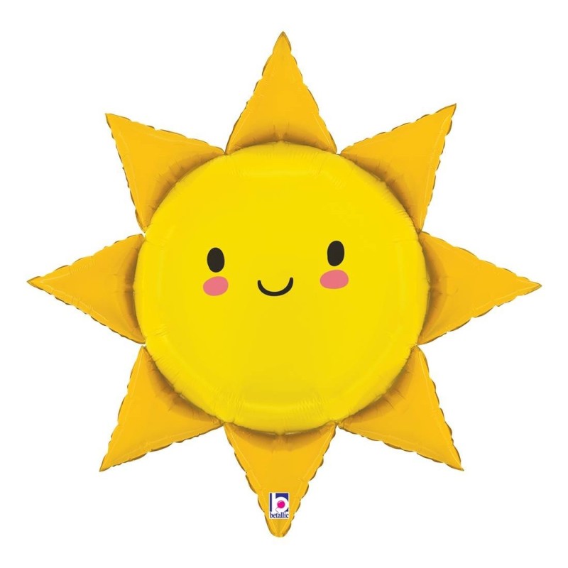 BALLON METALLIQUE SOLEIL 79 CM BALLON METALLIQUE SOLEIL 79 CM