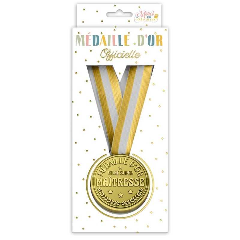 MEDAILLE D'OR D'UNE SUPER MAITRESSE 