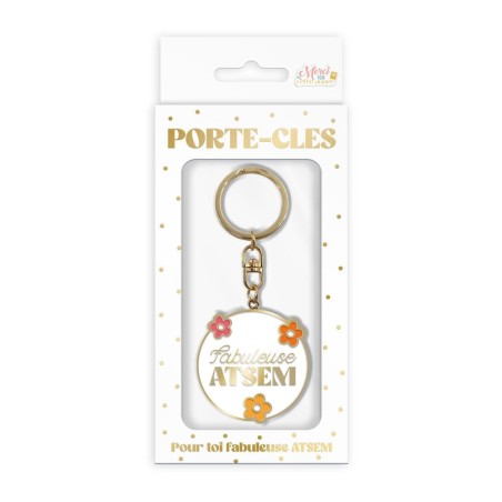 PORTE CLES FABULEUSE ATSEM