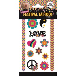 TATTOOS FESTIVAL PEACE AND LOVE