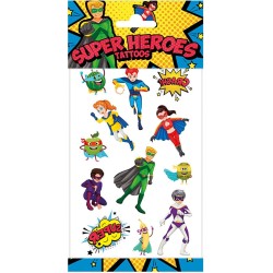 TATTOOS SUPER HEROS