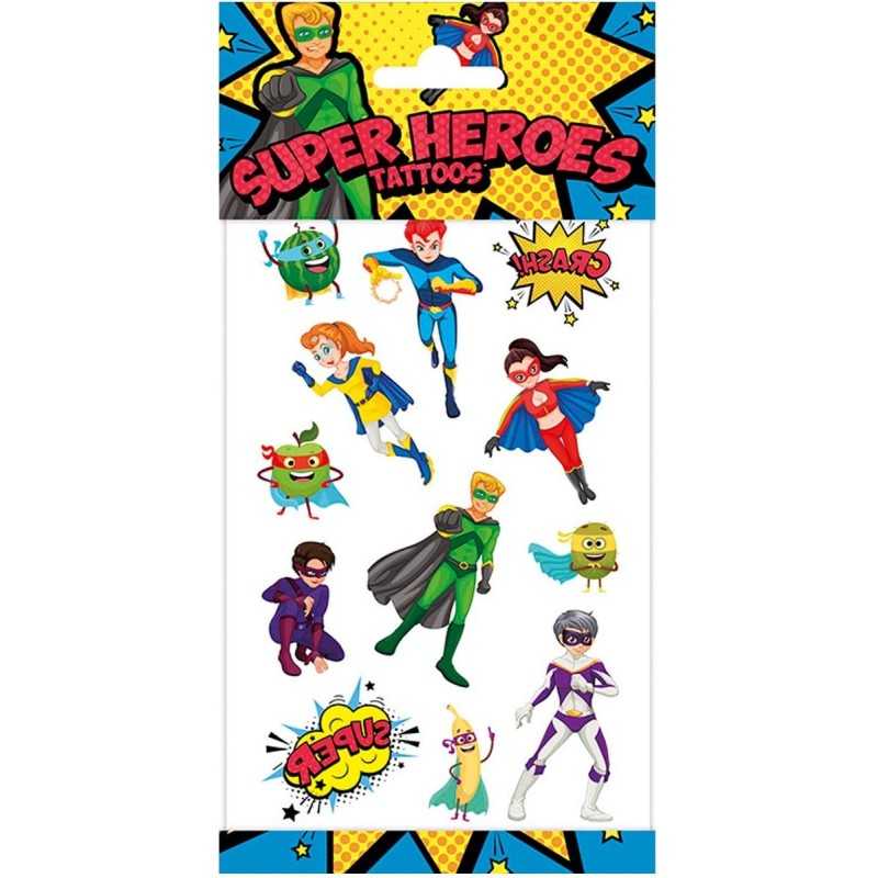 TATTOOS SUPER HEROS