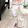 COFFRET CADEAU MUG MERCI ATSEM + CHAUSSETTES MEILLEURE ATSEM DU MONDE COFFRET CADEAU MUG MERCI ATSEM + CHAUSSETTES MEILLEURE ATSEM DU MONDE