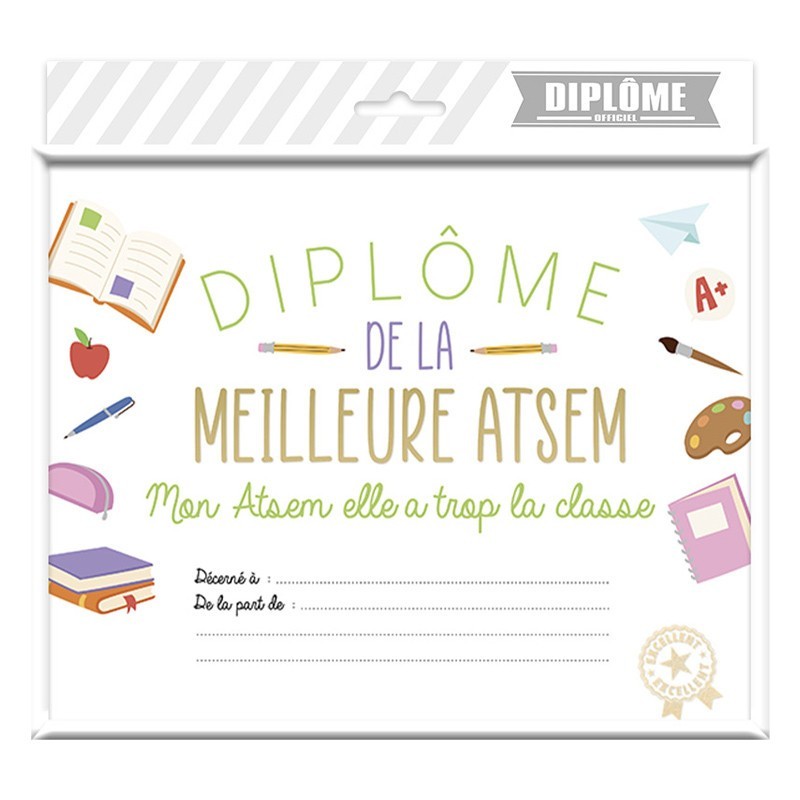 CADRE DIPLOME DE LA MEILLEURE ATSEM CADRE DIPLOME DE LA MEILLEURE ATSEM