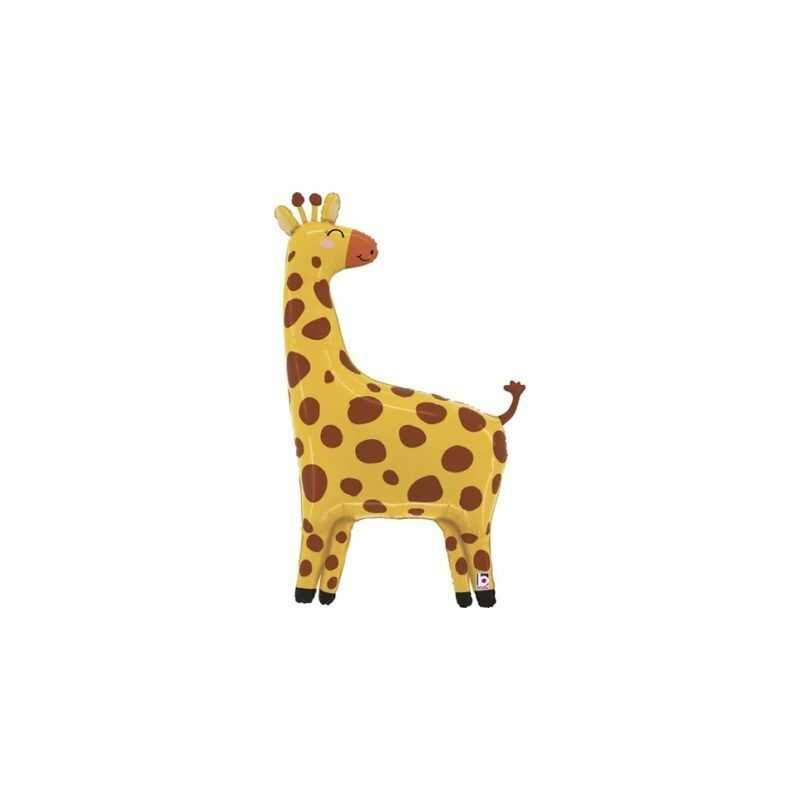 BALLON METALLIQUE GIRAFE 104 CM 